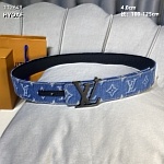 4.0 cm Width Louis Vuitton Belt  # 256007