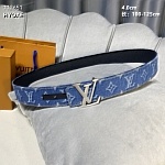 4.0 cm Width Louis Vuitton Belt  # 256010, cheap LouisVuitton Belts