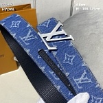4.0 cm Width Louis Vuitton Belt  # 256010, cheap LouisVuitton Belts