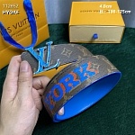 4.0 cm Width Louis Vuitton Belt  # 256011