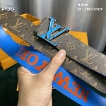 4.0 cm Width Louis Vuitton Belt  # 256011, cheap LouisVuitton Belts