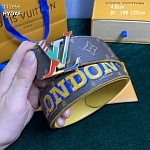 4.0 cm Width Louis Vuitton Belt  # 256013, cheap LouisVuitton Belts