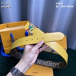 4.0 cm Width Louis Vuitton Belt  # 256013, cheap LouisVuitton Belts