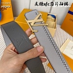4.0 cm Width Louis Vuitton Belt  # 256018, cheap LouisVuitton Belts