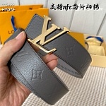 4.0 cm Width Louis Vuitton Belt  # 256018, cheap LouisVuitton Belts