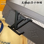 4.0 cm Width Louis Vuitton Belt  # 256020, cheap LouisVuitton Belts