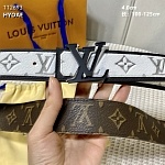 4.0 cm Width Louis Vuitton Reversible Belt  # 256021, cheap LouisVuitton Belts