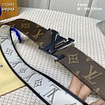 4.0 cm Width Louis Vuitton Reversible Belt  # 256021, cheap LouisVuitton Belts