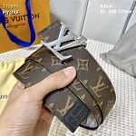 4.0 cm Width Louis Vuitton Reversible Belt  # 256022