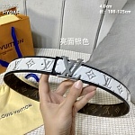 4.0 cm Width Louis Vuitton Reversible Belt  # 256022, cheap LouisVuitton Belts