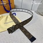 4.0 cm Width Louis Vuitton Belt  # 256024, cheap LouisVuitton Belts