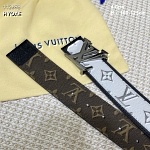 4.0 cm Width Louis Vuitton Belt  # 256024, cheap LouisVuitton Belts