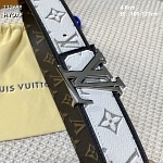 4.0 cm Width Louis Vuitton Belt  # 256024, cheap LouisVuitton Belts