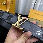 4.0 cm Width Louis Vuitton Belt  # 256025, cheap LouisVuitton Belts