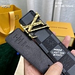 4.0 cm Width Louis Vuitton Belt  # 256025, cheap LouisVuitton Belts