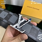 4.0 cm Width Louis Vuitton Belt  # 256027, cheap LouisVuitton Belts