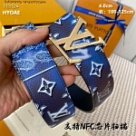 4.0 cm Width Louis Vuitton Belt  # 256029, cheap LouisVuitton Belts