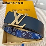4.0 cm Width Louis Vuitton Belt  # 256029, cheap LouisVuitton Belts