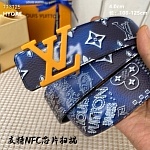 4.0 cm Width Louis Vuitton Belt  # 256030, cheap LouisVuitton Belts