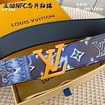 4.0 cm Width Louis Vuitton Belt  # 256030, cheap LouisVuitton Belts