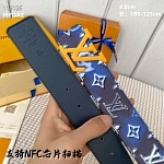 4.0 cm Width Louis Vuitton Belt  # 256030, cheap LouisVuitton Belts