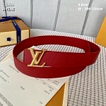 4.0 cm Width Louis Vuitton Belt  # 256032, cheap LouisVuitton Belts