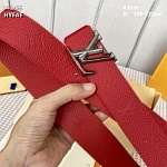 4.0 cm Width Louis Vuitton Belt  # 256033, cheap LouisVuitton Belts