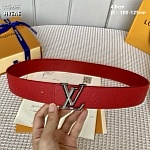 4.0 cm Width Louis Vuitton Belt  # 256033, cheap LouisVuitton Belts