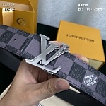 4.0 cm Width Louis Vuitton Belt  # 256039, cheap LouisVuitton Belts