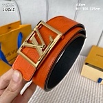 4.0 cm Width Louis Vuitton Belt  # 256041, cheap LouisVuitton Belts