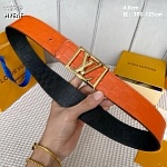 4.0 cm Width Louis Vuitton Belt  # 256041, cheap LouisVuitton Belts