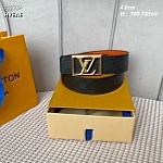 4.0 cm Width Louis Vuitton Belt  # 256041, cheap LouisVuitton Belts