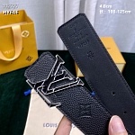 4.0 cm Width Louis Vuitton Belt  # 256046, cheap LouisVuitton Belts