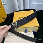 4.0 cm Width Louis Vuitton Belt  # 256047, cheap LouisVuitton Belts