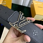 4.0 cm Width Louis Vuitton Belt  # 256047, cheap LouisVuitton Belts