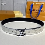 4.0 cm Width Louis Vuitton Belt  # 256048