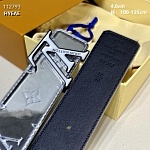 4.0 cm Width Louis Vuitton Belt  # 256048, cheap LouisVuitton Belts