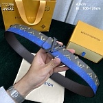 4.0 cm Width Louis Vuitton Belt  # 256051