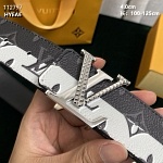 4.0 cm Width Louis Vuitton Belt  # 256052, cheap LouisVuitton Belts