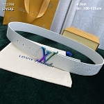 4.0 cm Width Louis Vuitton Belt  # 256054, cheap LouisVuitton Belts