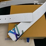 4.0 cm Width Louis Vuitton Belt  # 256054, cheap LouisVuitton Belts