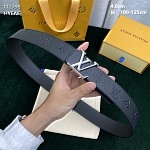 4.0 cm Width Louis Vuitton Belt  # 256055, cheap LouisVuitton Belts