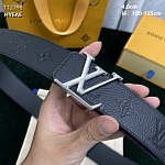 4.0 cm Width Louis Vuitton Belt  # 256055, cheap LouisVuitton Belts