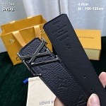 4.0 cm Width Louis Vuitton Belt  # 256056, cheap LouisVuitton Belts