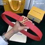 4.0 cm Width Louis Vuitton Belt  # 256057, cheap LouisVuitton Belts