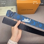 4.0 cm Width Louis Vuitton Belt  # 256059, cheap LouisVuitton Belts