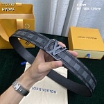 4.0 cm Width Louis Vuitton Belt  # 256062, cheap LouisVuitton Belts