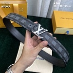 4.0 cm Width Louis Vuitton Belt  # 256063, cheap LouisVuitton Belts