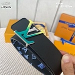 4.0 cm Width Louis Vuitton Belt  # 256064, cheap LouisVuitton Belts