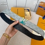 4.0 cm Width Louis Vuitton Belt  # 256065